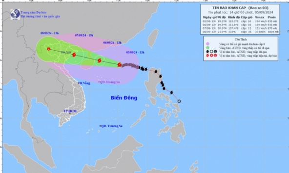 Thủ tướng chỉ đạo tập trung ứng phó khẩn cấp bão số 3
