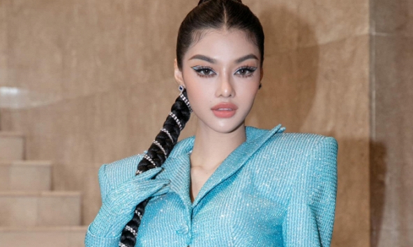 Xôn xao thông tin Á hậu Kiều Loan sinh con trai