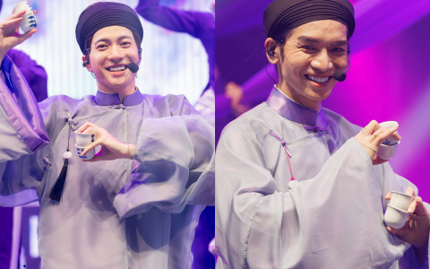 1 phút múa chén cực xịn của BB Trần, S.T Sơn Thạch, Thiên Minh... trên sân khấu Anh Trai Chông Gai 