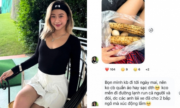 Phạm Như Phương than đói và lạnh khi đi cứu trợ vùng lũ, lý do khiến dân mạng chỉ biết thở dài