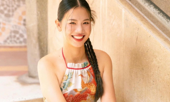 Ánh Viên đẹp ngỡ ngàng trong đêm Trung thu, bạn trai tin đồn lập tức có động thái đánh dấu chủ quyền