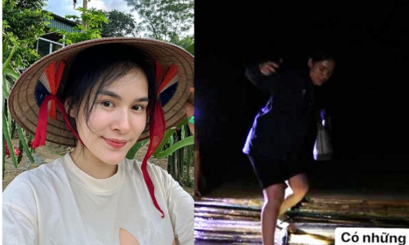 Nàng WAG xinh đẹp có trải nghiệm nguy hiểm khi đi cứu trợ vùng lũ, dân mạng tuyệt đối không nên làm theo