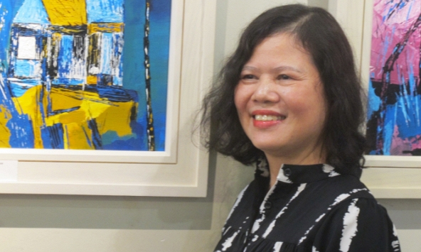 Nữ nhà văn - họa sĩ Đặng Lưu San: Hiện, “người tình tri kỷ” của tôi là hội họa