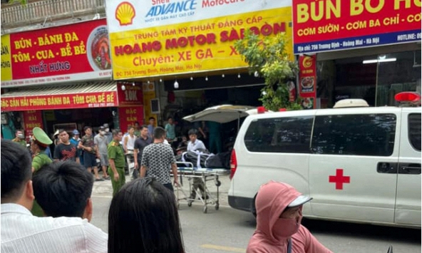 Lời khai ban đầu của nghi phạm giết người tại cửa hàng xe máy ở Hà Nội