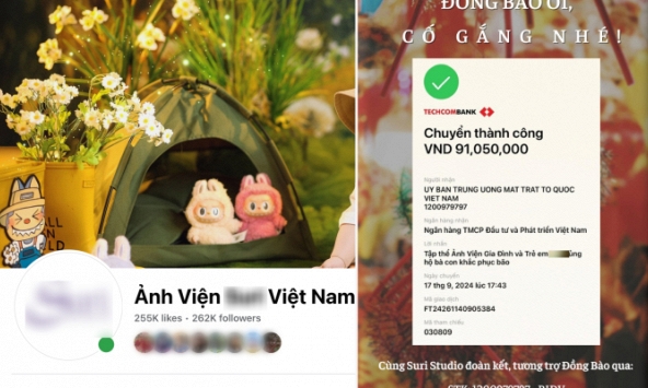 Studio nổi tiếng ở Hà Nội tự 'check var' minh oan vụ chuyển khoản hơn 91 triệu đồng ủng hộ đồng bào lũ lụt, dân mạng 'quay xe' xin lỗi