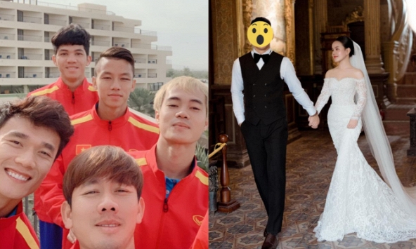 Thêm một ngôi sao ĐT Việt Nam lấy vợ, đám cưới không rần rần như Quang Hải, Văn Hậu nhưng vô cùng hạnh phúc