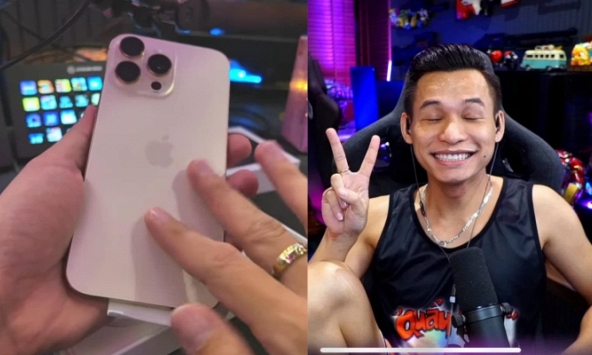 Độ Mixi được đàn em tặng chiếc iPhone 16 Pro Max xịn nhất!