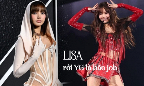Lisa rời vòng tay YG là... bão job!