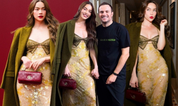 Friend of house - Hồ Ngọc Hà đã chính thức có mặt tại show Gucci Xuân/Hè 2025.