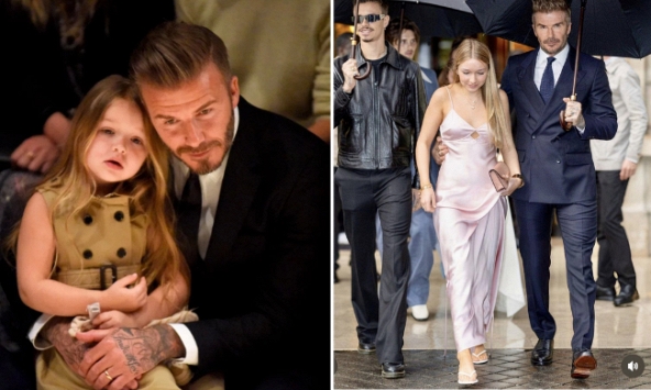 Tiểu thư Harper nhà Beckham dậy thì lấn át cả bố mẹ, thay đổi ra sao so với lần đầu dự show thời trang vào hơn 10 năm trước?
