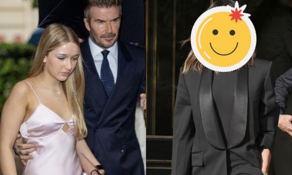 Tiểu thư Harper nhà Beckham gây tranh cãi khi mặc váy hở hang ở tuổi 13, danh tính người thiết kế chiếc váy còn gây sốc hơn