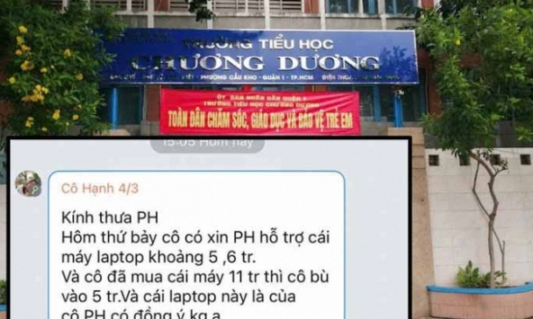 Vụ cô giáo 'xin mua laptop bất thành': Cô nói bị mất máy tính trong trường, nghĩ đến 'xã hội hoá giáo dục' nên nhờ phụ huynh hỗ trợ tiền!