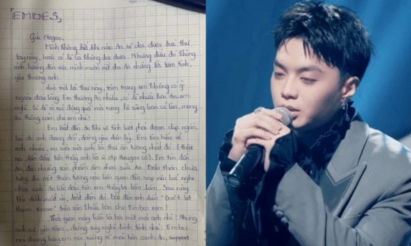 Fan viết thư tay hơn 2 trang giấy gửi đến Negav, netizen ngao ngán: “Làm bài tập về nhà xong chưa?” 