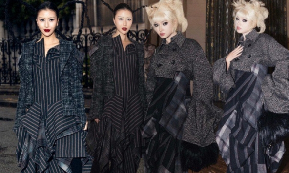 Châu Bùi và Quỳnh Anh Shyn tham dự show diễn Yohji Yamamoto.