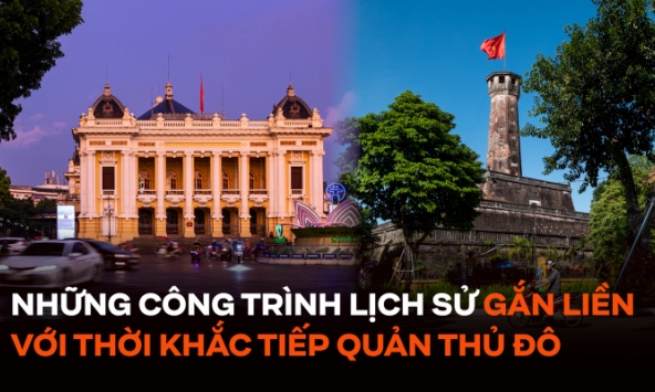 Ngắm nhìn những công trình lịch sử gắn liền với thời khắc Tiếp quản Thủ đô cách đây 70 năm