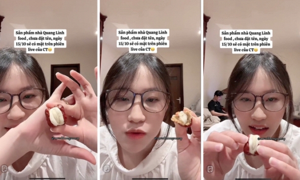 Team Quang Linh Vlogs bất ngờ tung sản phẩm táo đỏ 'cạnh tranh' Hằng Du Mục