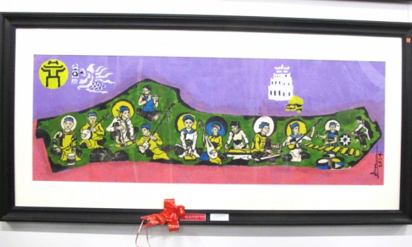 Triển lãm Mỹ thuật Thủ đô năm 2024 thu hút đông nghệ sĩ tạo hình tham gia