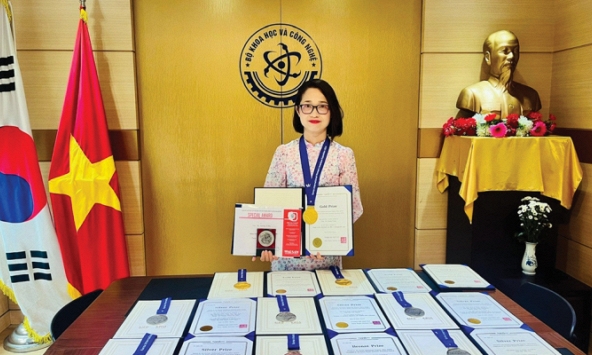 ThS. Trần Thị Hương Giang với sáng chế tạo bước đột phá trong cuộc chiến chống ung thư 