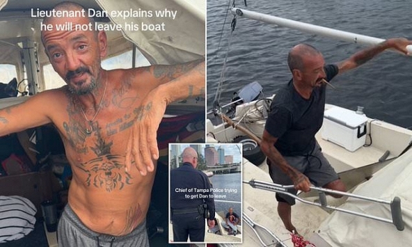 Người đàn ông “cứng đầu” nhất hành tinh: Ở lỳ trên thuyền đối mặt với siêu bão Milton, khăng khăng 'nước lên thuyền lên'