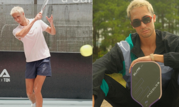 Trai đẹp pickleball châu Á khoe visual đỉnh cao, lộ body 'múi sầu riêng' khi đi chơi Đà Lạt 