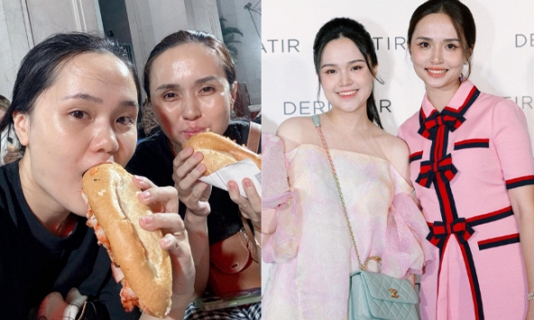 Không nhận ra hai ái nữ cựu chủ tịch CLB Sài Gòn khi ngồi vỉa hè gặm bánh mì