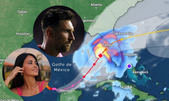 Siêu bão Milton càn quét, gia đình Messi ở Florida liệu có gặp nguy hiểm?