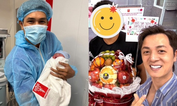 Anh tài là võ sĩ đón con trai chào đời trước thềm concert show Chông Gai, được Đăng Khôi đến tận bệnh viện chúc mừng