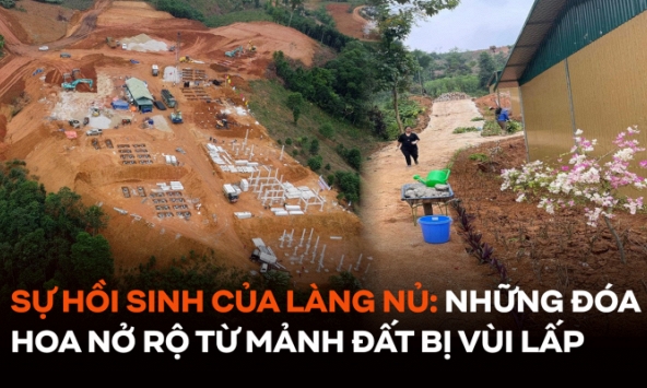 Sự hồi sinh của Làng Nủ: Những đóa hoa dần nở rộ từ mảnh đất từng bị vùi lấp bởi cơn lũ kinh hoàng