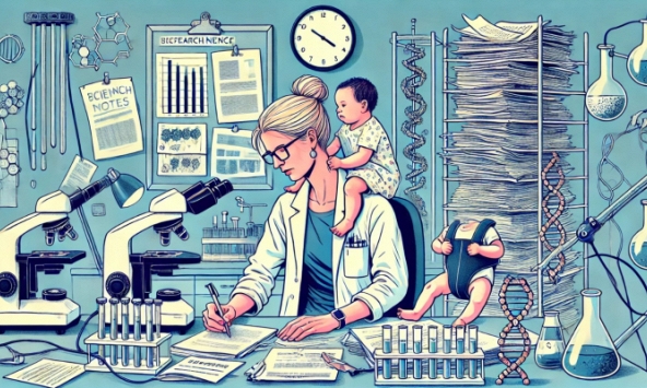 'Treo áo blouse' - Nỗi buồn và những sự hi sinh thầm lặng của phụ nữ trong khoa học