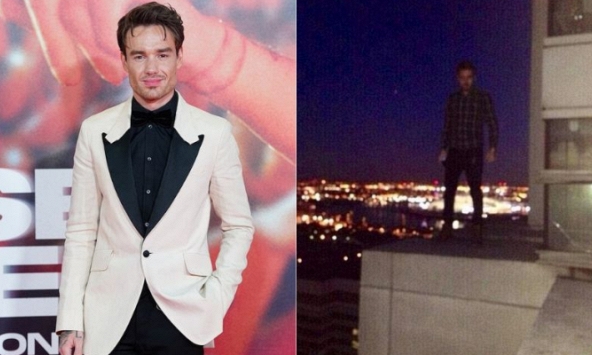 Sốc với hình ảnh Liam Payne đứng trên nóc một tòa nhà 34 tầng cách đây 10 năm