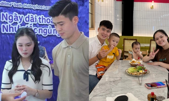 Quỳnh Anh xinh đẹp lộ diện bên Duy Mạnh sau những ngày bị dân mạng body-shaming và được chồng bảo vệ