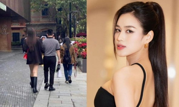 Rộ hình ảnh Hoa hậu Đỗ Thị Hà tình tứ bên bạn trai thiếu gia?