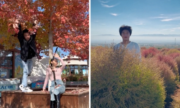 Quang Linh review Tân Cương như 'về quê' nhưng qua tay Nhất Dương, vlog của Hằng Du Mục bỗng biến thành 'tiên cảnh'