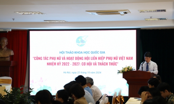 Hội thảo khoa học quốc gia về công tác phụ nữ và hoạt động Hội LHPN Việt Nam nhiệm kỳ 2022-2027