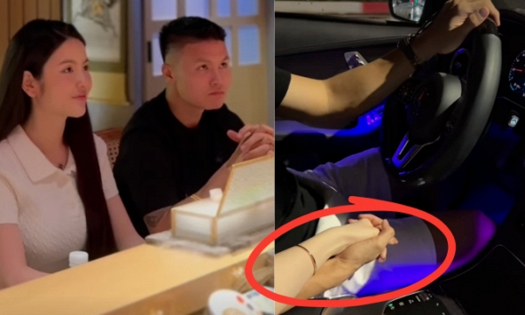  Quang Hải 'trốn con' đi hẹn hò với  Chu Thanh Huyền 