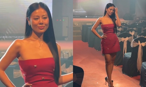 Lần lộ diện mới nhất của Nam Thư: Ăn diện gợi cảm nhưng thần thái kém tươi 