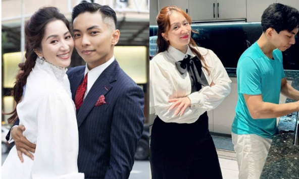 Sau vụ Phan Hiển bị lễ tân khách sạn ngăn không cho lên phòng Khánh Thi, cặp đôi tung ảnh hoá giải hiểu lầm