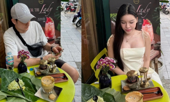 Hà Nội trở lạnh, Đặng Văn Lâm cùng Yến Xuân đi ăn cốm, uống cà phê, nhan sắc nàng WAG khi mang bầu gây chú ý