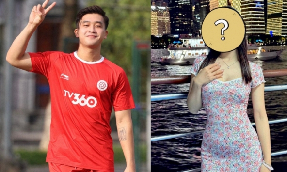 Lộ nhan sắc thật của bạn gái cầu thủ điển trai nhất nhì U23 Việt Nam, trên mạng 'flex' vóc dáng sexy, ngoài đời liệu có khác?