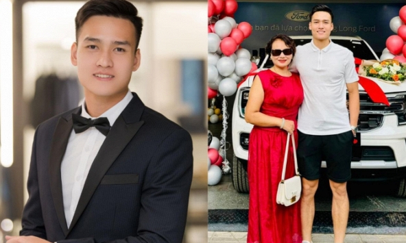 Trung vệ điển trai nhất nhì U23 Việt Nam mua xế hộp báo hiếu bố mẹ, 25 tuổi vẫn độc thân sở hữu khối tài sản mấy chục tỷ đồng