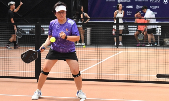 Nữ VĐV năng lượng nhất FADO Fancy Pickleball: 64 tuổi nhưng ngày nào không chơi pickleball tôi thấy yếu trong người