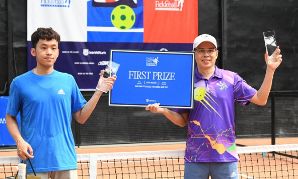 Nhà vô địch FADO Fancy Pickleball: Người ta định kiến vì pickleball đánh quá nhẹ nhàng nhưng đó mới là cái hay của môn này