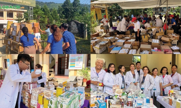 Nhật ký hành trình “gieo hơi ấm” trong tâm lũ dữ