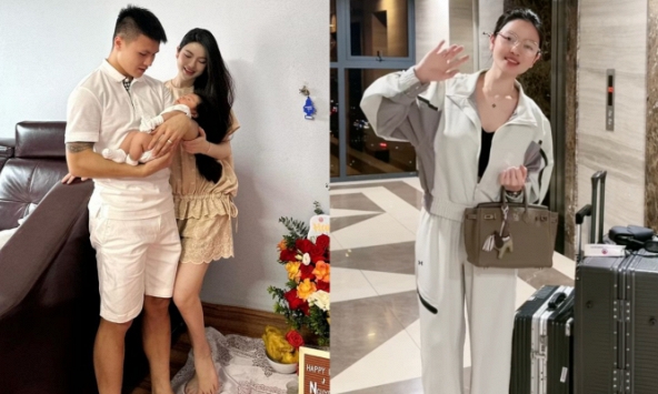 Bất ngờ với vóc dáng của Chu Thanh Huyền - vợ Quang Hải