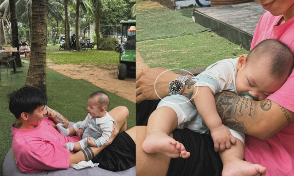 Hé lộ độ giàu có của Đoàn Văn Hậu qua camera của Doãn Hải My, đi chơi với con trai “flex” luôn cả nửa tỉ đồng 