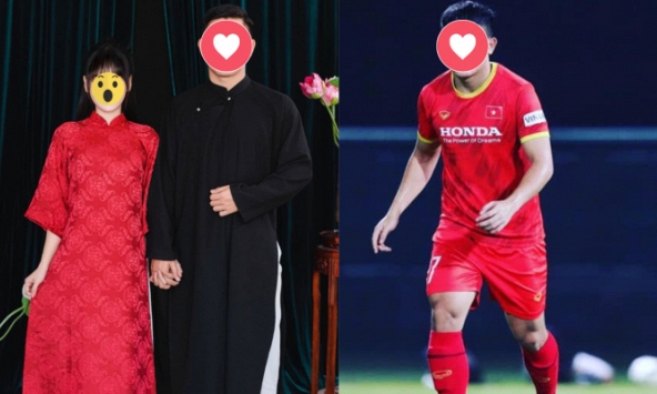 Thêm một cầu thủ U23 Việt Nam cưới vợ, hé lộ danh tính của nàng WAG 
