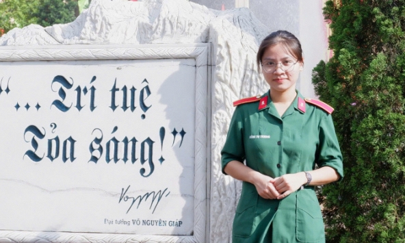 Nữ sinh khoa Vũ khí giành giải Nữ sinh khoa học công nghệ 2024