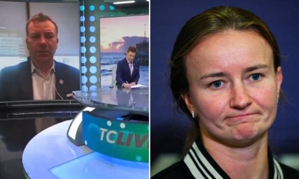 Phát biểu gây sốc về gương mặt của nữ tay vợt, bình luận viên lập tức bị sa thải