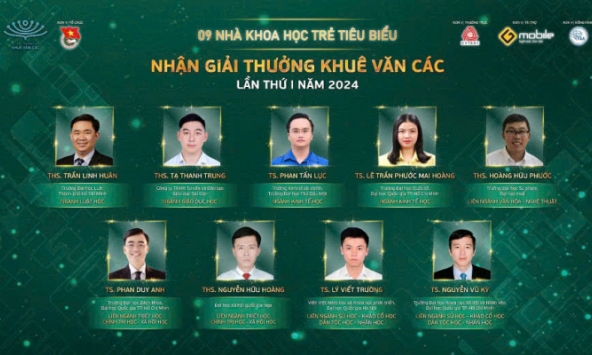 Nhà khoa học nữ duy nhất nhận giải thưởng Khuê Văn Các 2024