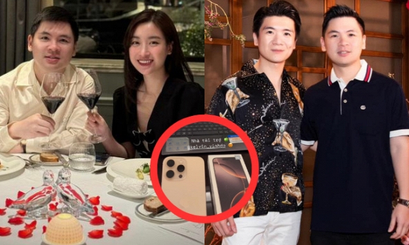 Ông xã Đỗ Mỹ Linh khoe món quà bất ngờ từ anh trai, hé lộ tình cảm giữa hai 'thiếu gia nghìn tỷ' nhà bầu Hiển